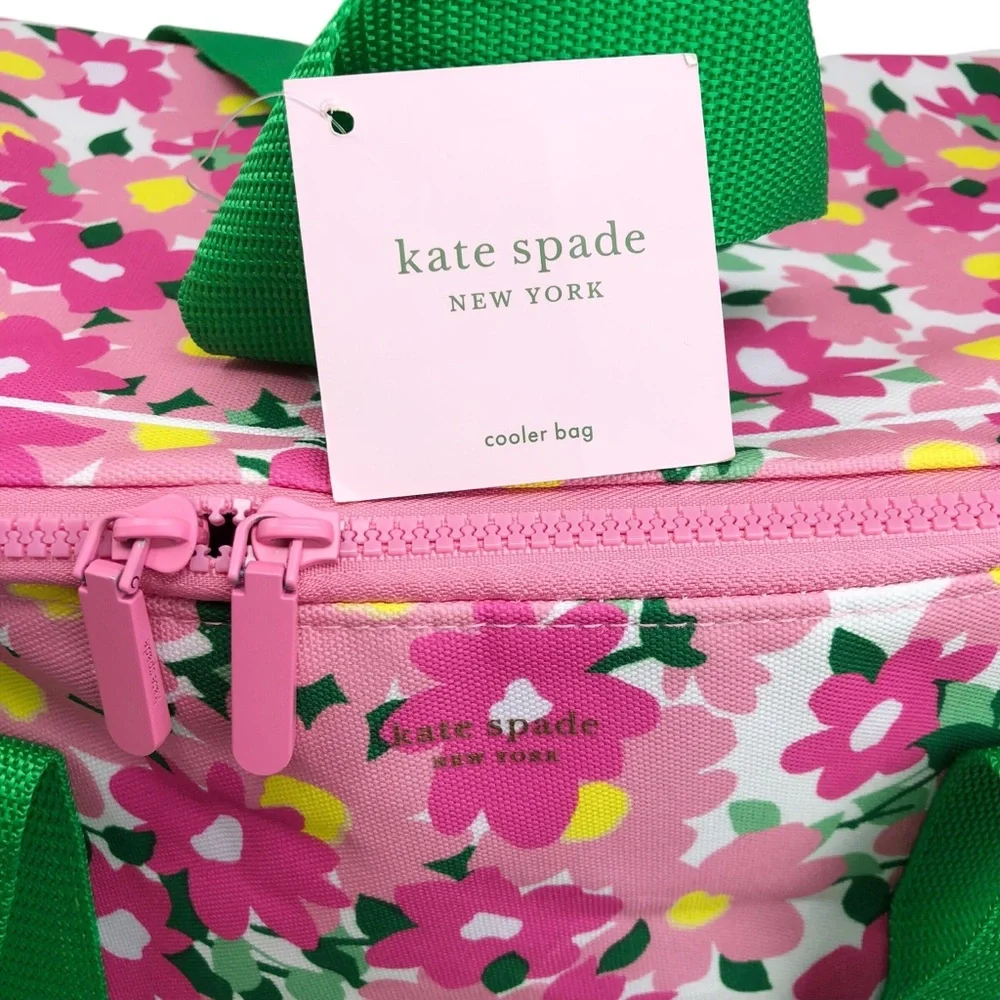 Kate Spade Large Insulated Portable‎ Beach Cooler Tote, Vintage Garden